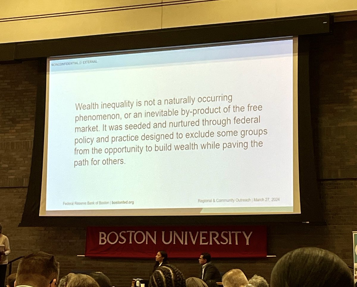 esmyjimenez's tweet photo. I’m at the conference in Boston today learning about economic inequality and strategies to end poverty. One thing that stands out👇🏽 https://t.co/6aTpt7Us3d