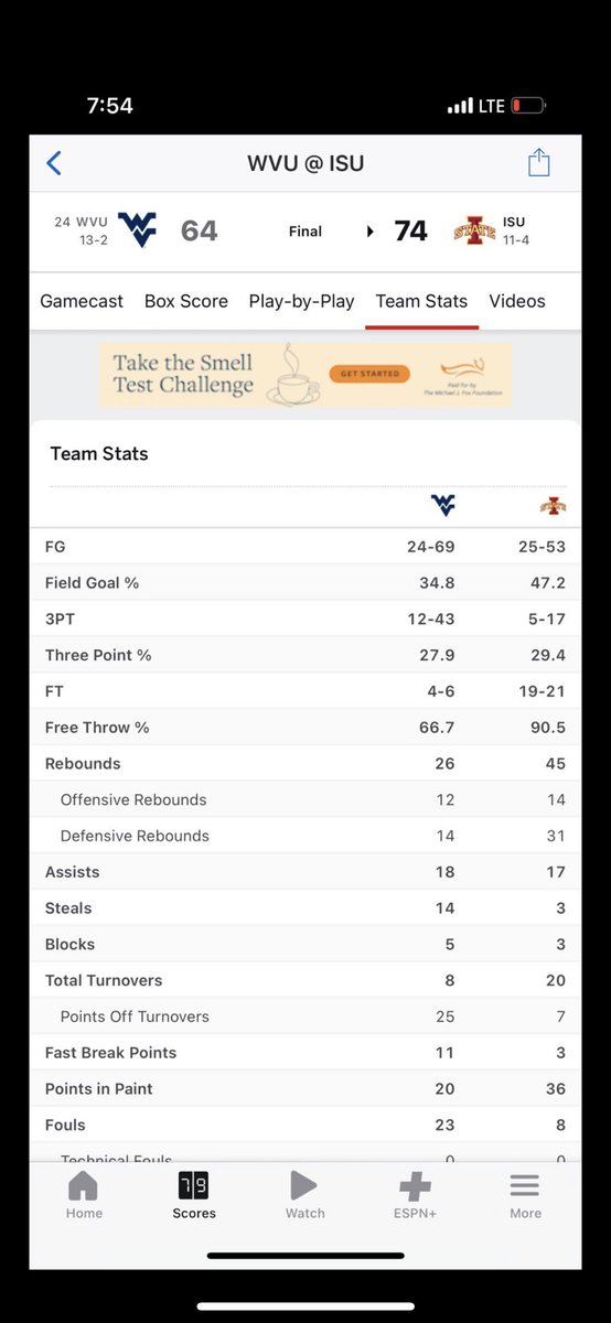 Piperisaboss99's tweet photo. @BILLBAB1776  This is funny lol, the refs sold WVU I assume? https://t.co/apaYg6hBNH