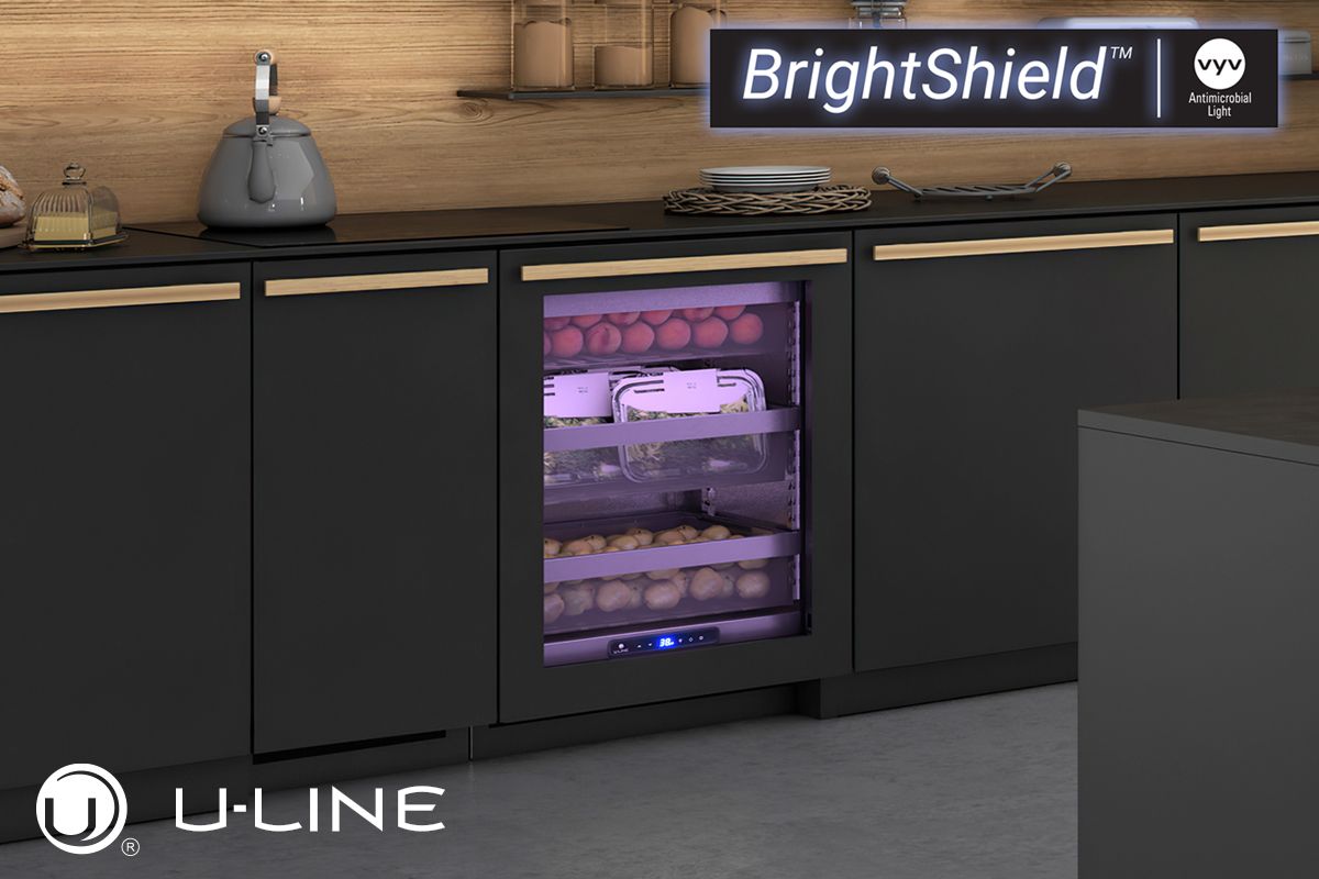 The perfect drink awaits! Vyv is partnering with <a href="/ulinecorp/">U-Line Refrigeration</a>  to bring BrightShield™ Antimicrobial Lighting to their ice machines and refrigerators. Protect against #virus, #bacteria, #mold, &amp; #mildew with Vyv. #hometech #Innovation 

Learn more here: blog.u-line.com/shining-a-ligh…