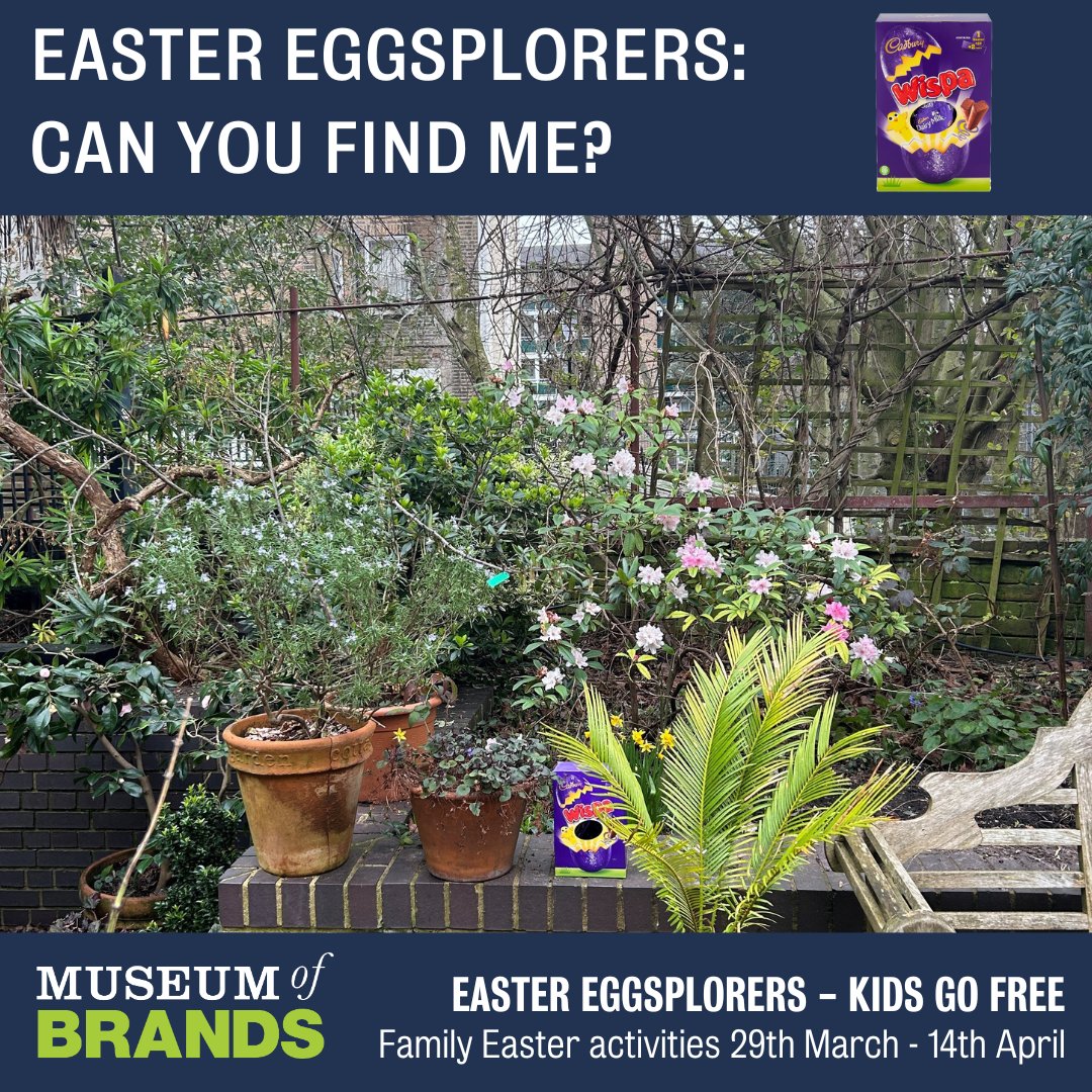 Can you spot the Cadbury's Wispa Easter egg? Comment when you find it! 🥚 Join us this holiday for Easter Eggplorers, where kids can take part in our Brand Hunt and Bunting Activity. Fun for all the family, plus kids go free! #EggSplorers #KidsGoFree #EasterActivity #FamilyFun