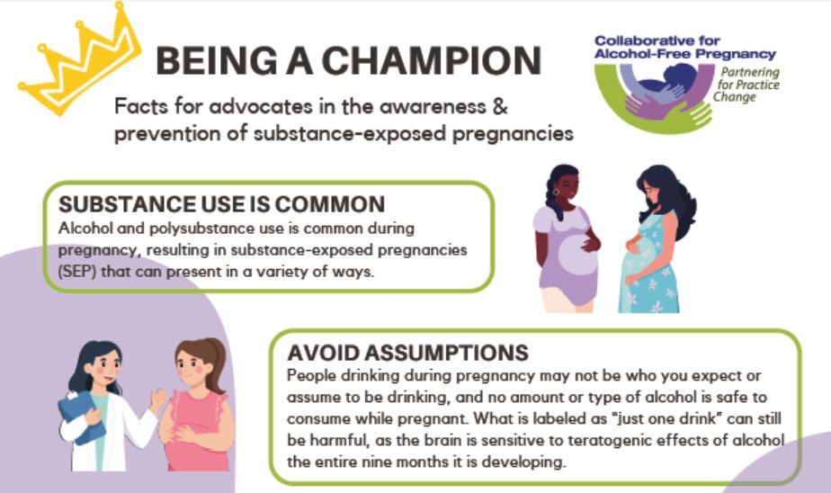 FASDs are a collection of diagnoses that can result from exposure to alcohol in utero. Learn more about #FASD and how you can help prevent it. bit.ly/3DJvQJZ