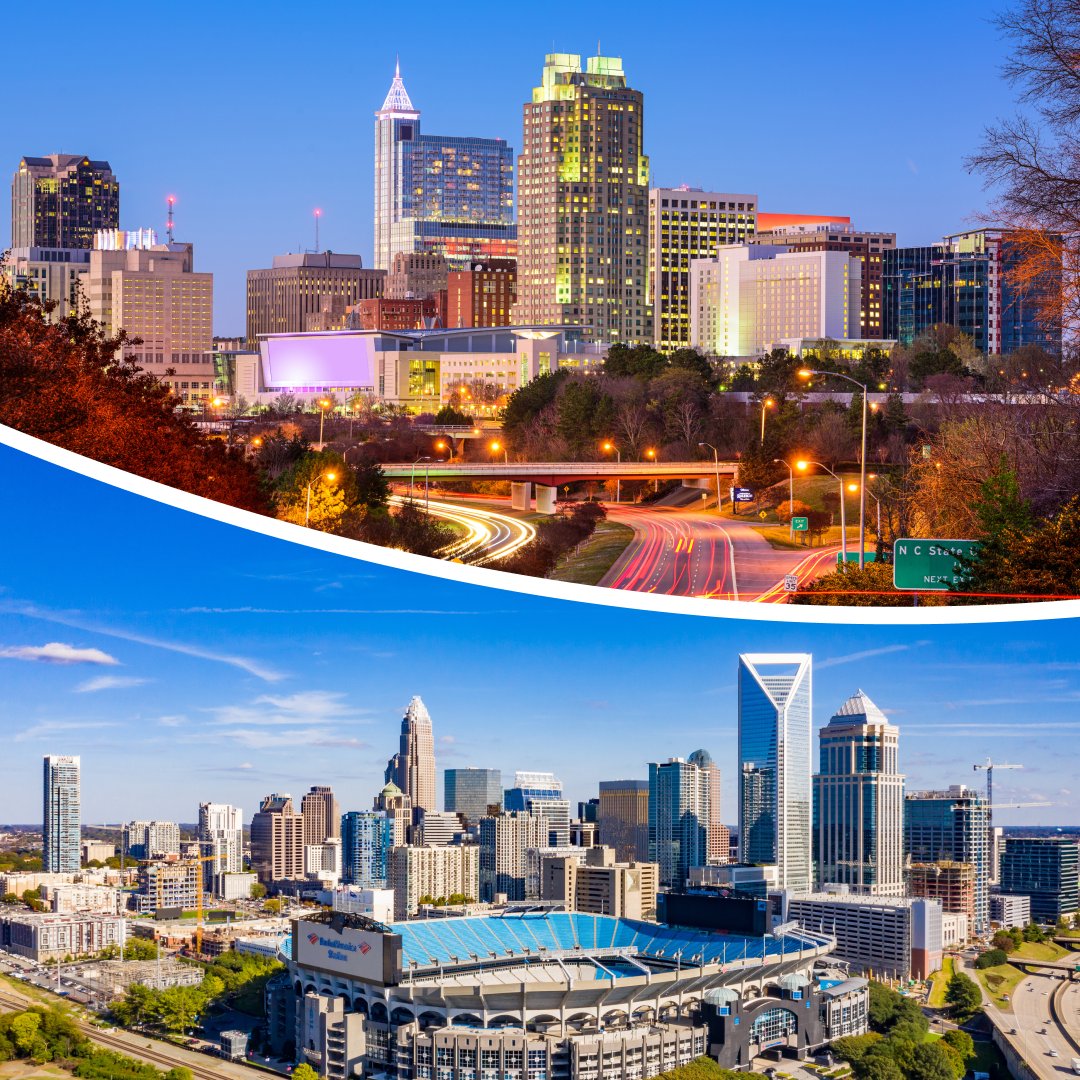 In the Milken Institute’s annual report of best-performing US cities, both Raleigh and Charlotte placed in the top 10. Aside from the more modern architecture, you could call them Renaissance cities. They excel in every metric. AllinNC.com #AllInNC