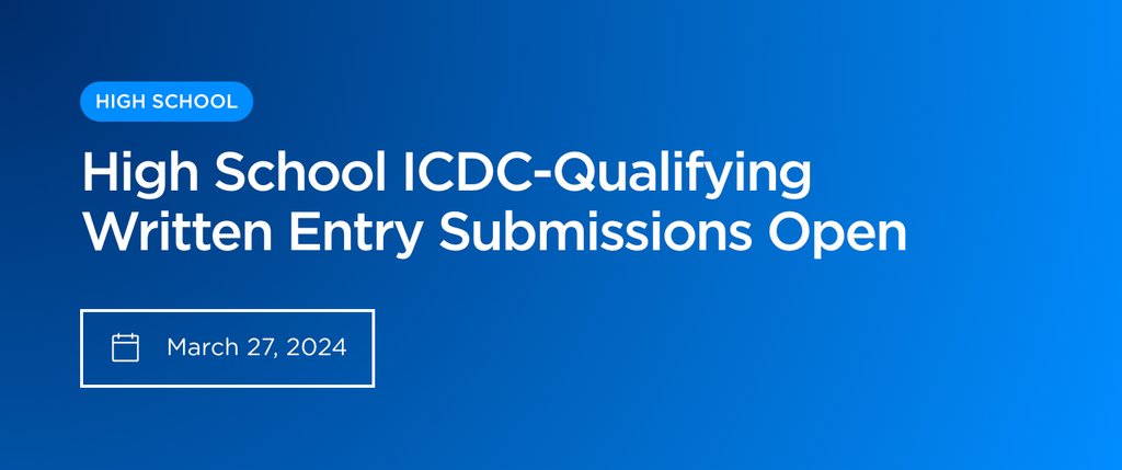 The online written event entry submission portal for DECA ICDC qualifiers is now open! Written entries must be submitted by 11:59 p.m. in your respective time zone on April 10th. Learn more: deca.org/calendar/icdc-…