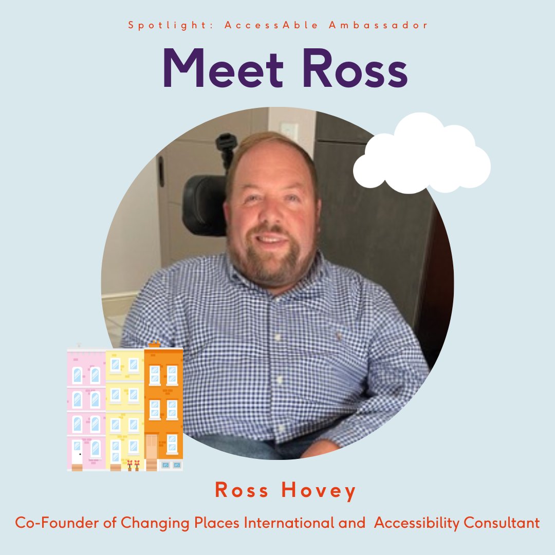 AccessAbleUK's tweet photo. If you were at Naidex last week, you would have seen some of our amazing ambassadors presenting some insightful talks, including Ross Hovey!
Ross also co-founded Changing Places International, and provides valuable insight for the AccessAble!
#KnowMoreGoMore #AccessAbleIt https://t.co/Uz6SOrRiIl