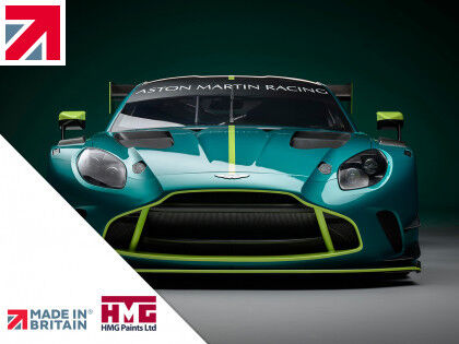 HMG Paints' range of coating will again be taking to the track on race circuits across the world on the spectacular new Aston Martin Vantage GT3 with motorsport team Prodrive. More:bit.ly/4a7HtKb