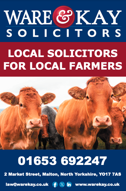 Next time you visit Malton Livestock Market keep an eye out for the lovely new @WareandKay sign. Advertising and supporting the livestock marts. #LocalBusiness #solicitorsuk #backbritishfarming #ruralbusiness