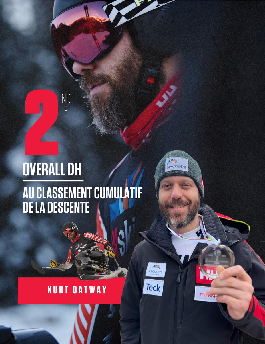 “Now that I’m 40, being on the overall downhill podium means I still got it. I’ll be around for a little while longer.” @KOatway 🥈😤