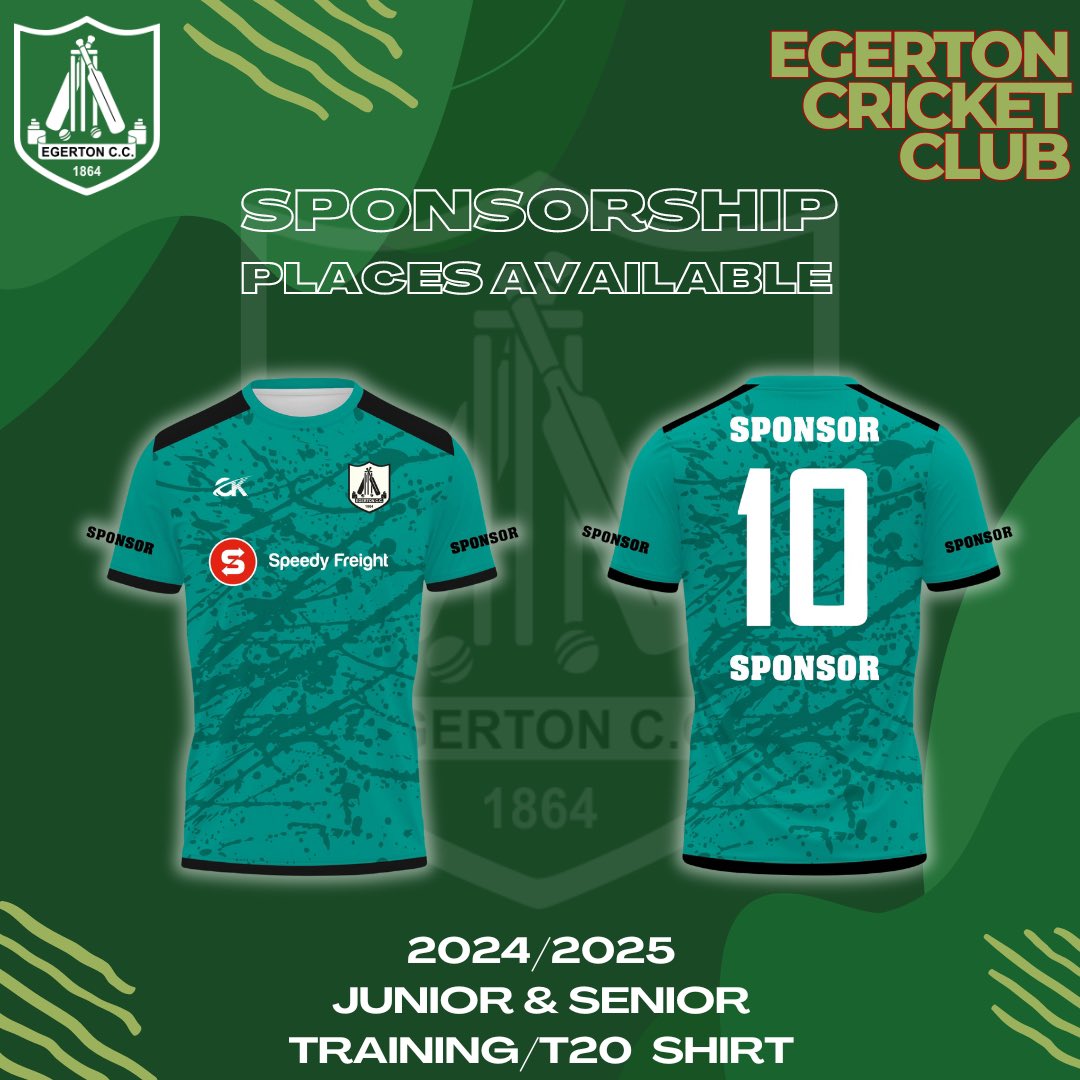 EGERTON_CC's tweet photo. 𝑺𝒑𝒐𝒏𝒔𝒐𝒓𝒔𝒉𝒊𝒑 𝑶𝒑𝒑𝒐𝒓𝒕𝒖𝒏𝒊𝒕𝒚

We are looking for businesses to take advantage of this fantastic opportunity to get your company logo on one or both of our new shirts. 
Please get in touch if you’re interested… https://t.co/C3ZrIwNbiJ
