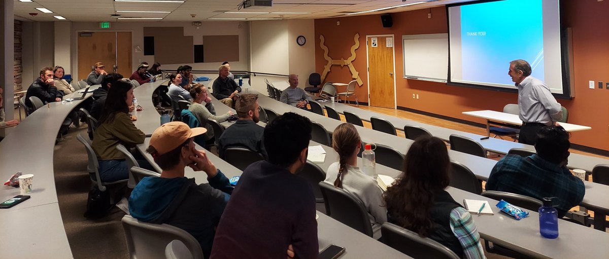Thank you to Dr. Molinas for sharing projects in the hydraulic engineering field with us last week. Our water seminar continues TODAY at 4p! Hear Josh Mortensen from the Bureau of Reclamation discuss aging hydraulic structures. Speaker bio & abstract: engr.colostate.edu/ce/events/wate…