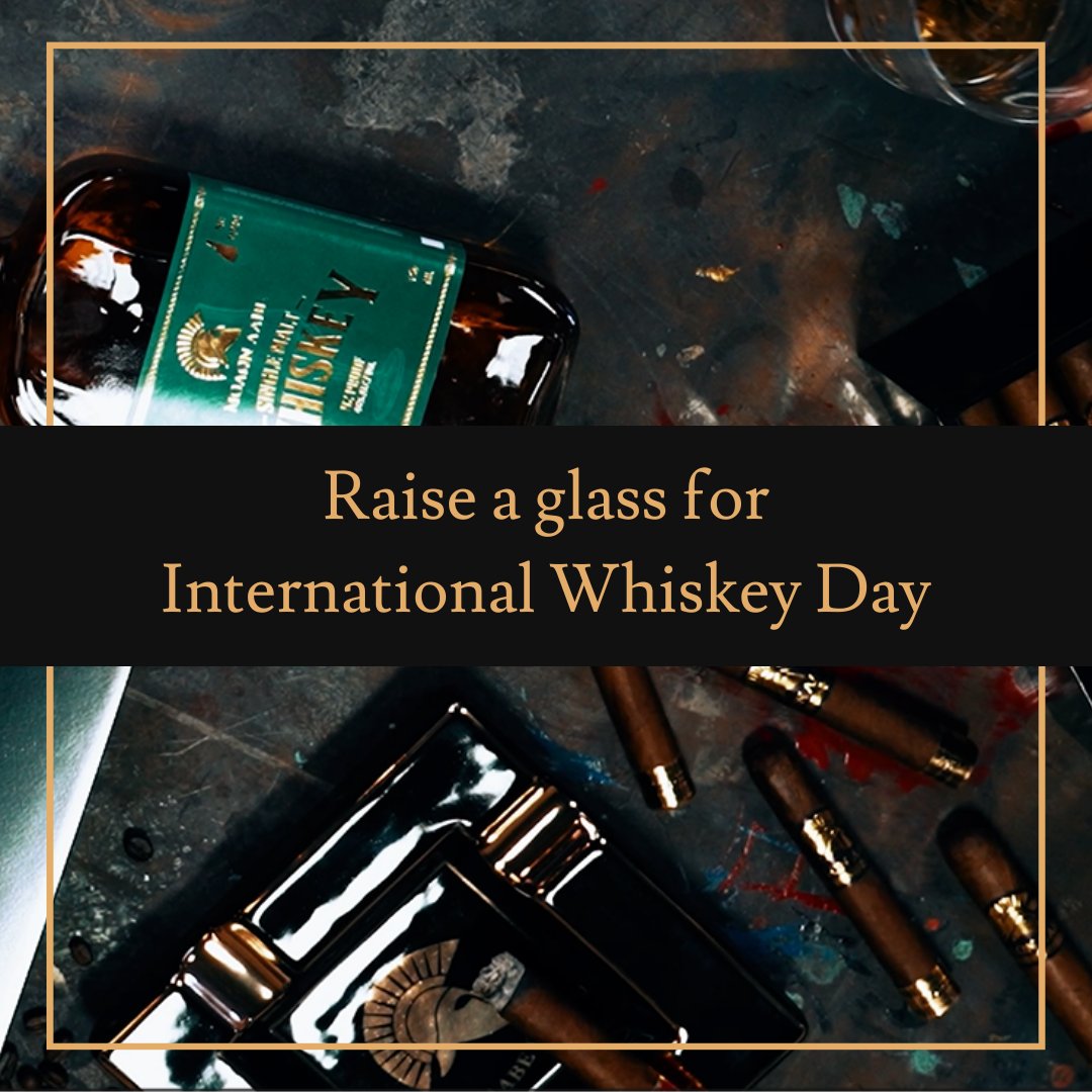molonlabecigars's tweet photo. Happy International Whiskey Day! 🥃

Today, we raise our glasses to honor the timeless spirit of whiskey - a journey of taste, tradition, and the art of distillation that brings us together. 

Here's to good spirits, great company, and smooth whiskey. 🔥 https://t.co/z448pqYbXo