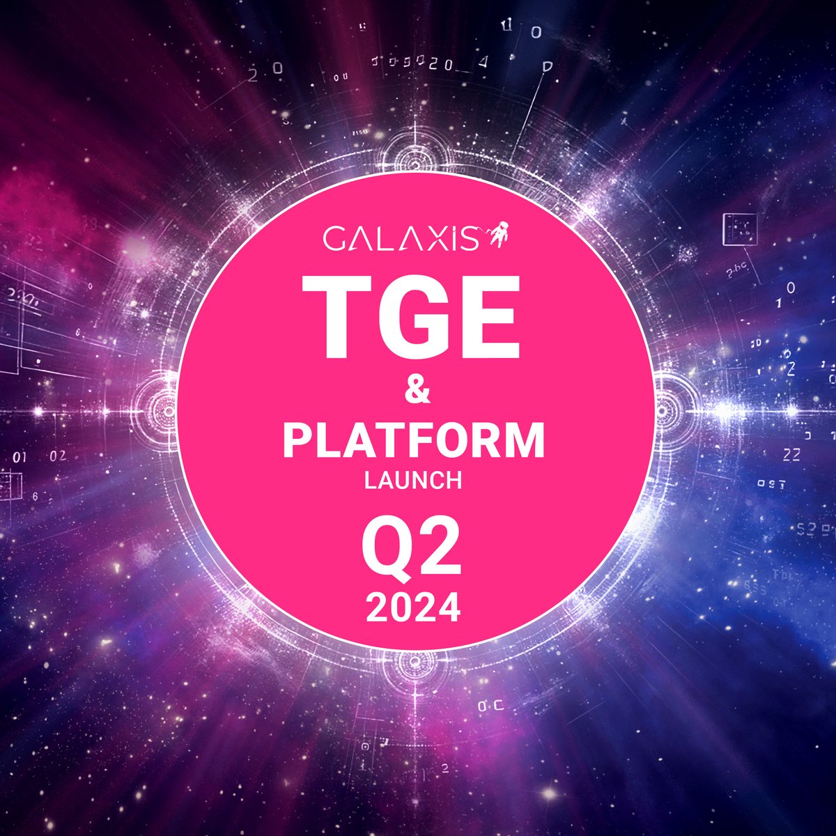 Galaxisxyz's tweet photo. 🌟Get ready for an electrifying phase in our journey as we gear up for the Token Generation Event (TGE) and the Galaxis Platform Launch.

🤗Here are the details to look forward to:
👾1. Launch Date Announcement in April: We're on the edge of our seats, just as you are, preparing for the grand unveiling of the TGE. By selecting the most advantageous moment in Q2 for this launch, we aim to ride the wave of bullish momentum to its peak. This careful timing is part of our broader strategy to maximize the value of our token for everyone who has been with us on this journey.

🔗2. The Official Galaxis Token on Two Prominent Chains: Ethereum and Polygon will be the new homes for our token. This crucial step is a testament to our commitment to both vision and innovation as we harness the unique strengths of these leading blockchain platforms. Our goal is to ensure maximum accessibility and efficiency, making our token as inclusive and versatile as possible.

🌌3. Galaxis Platform Official Launch: Alongside our TGE, we're thrilled to introduce the Galaxis Membership Platform to the world. This launch is more than just a milestone; it's the embodiment of our dedication to building a future where our community and global communities are empowered and thrive.

😍Our path is one of long-term ambition, driven by a commitment to building, innovating, and leading in the blockchain space.

🙏Thank you for your support. You have been a cornerstone of our progress, and we're excited to step into this new chapter with you all.