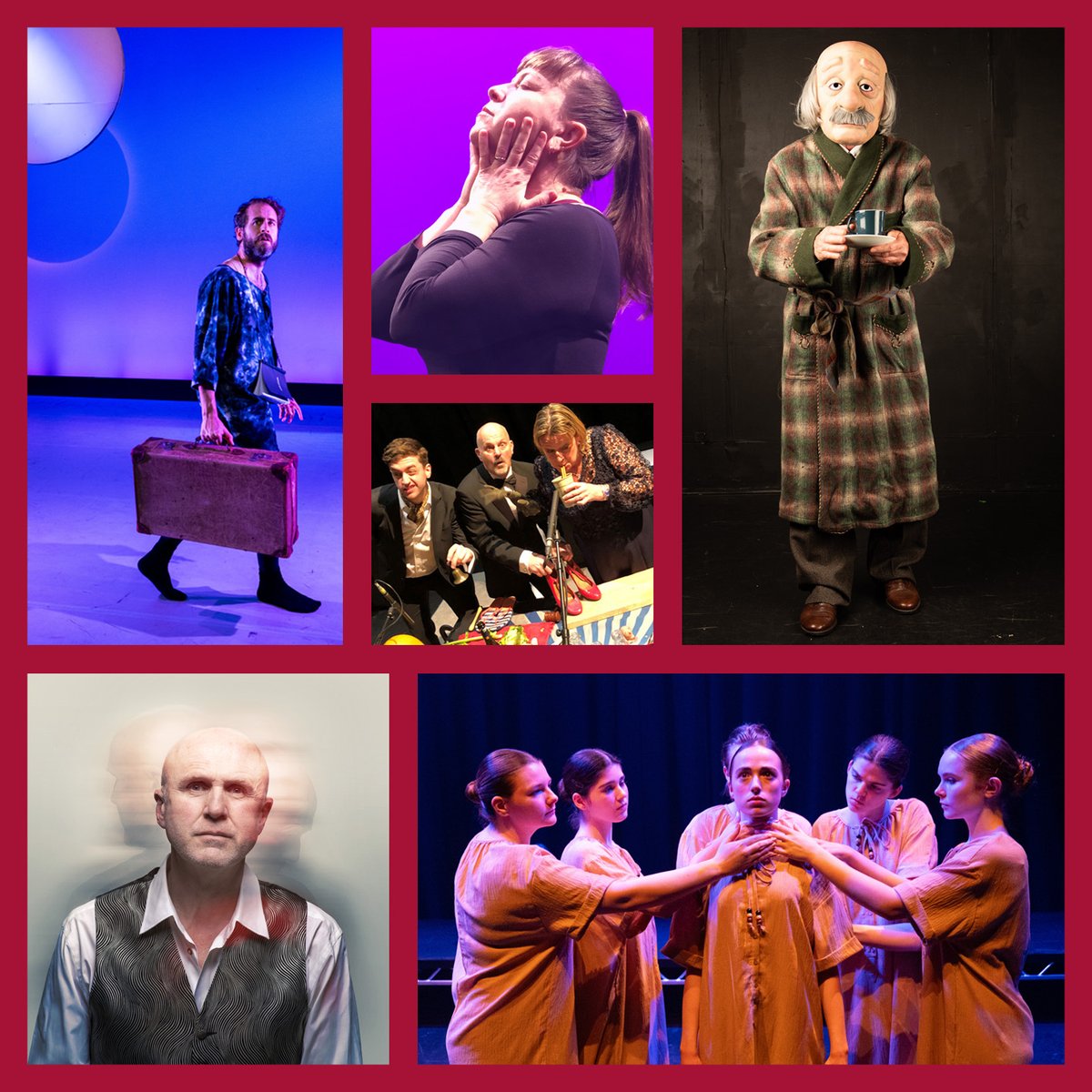 HAPPY WORLD THEATRE DAY! Today is #worldtheatreday and we thought we'd mark it by sharing a selection of images from just some of the theatre events we've presented at JAC in 2024! Here's to an exciting theatrical year to come...and many more beyond!