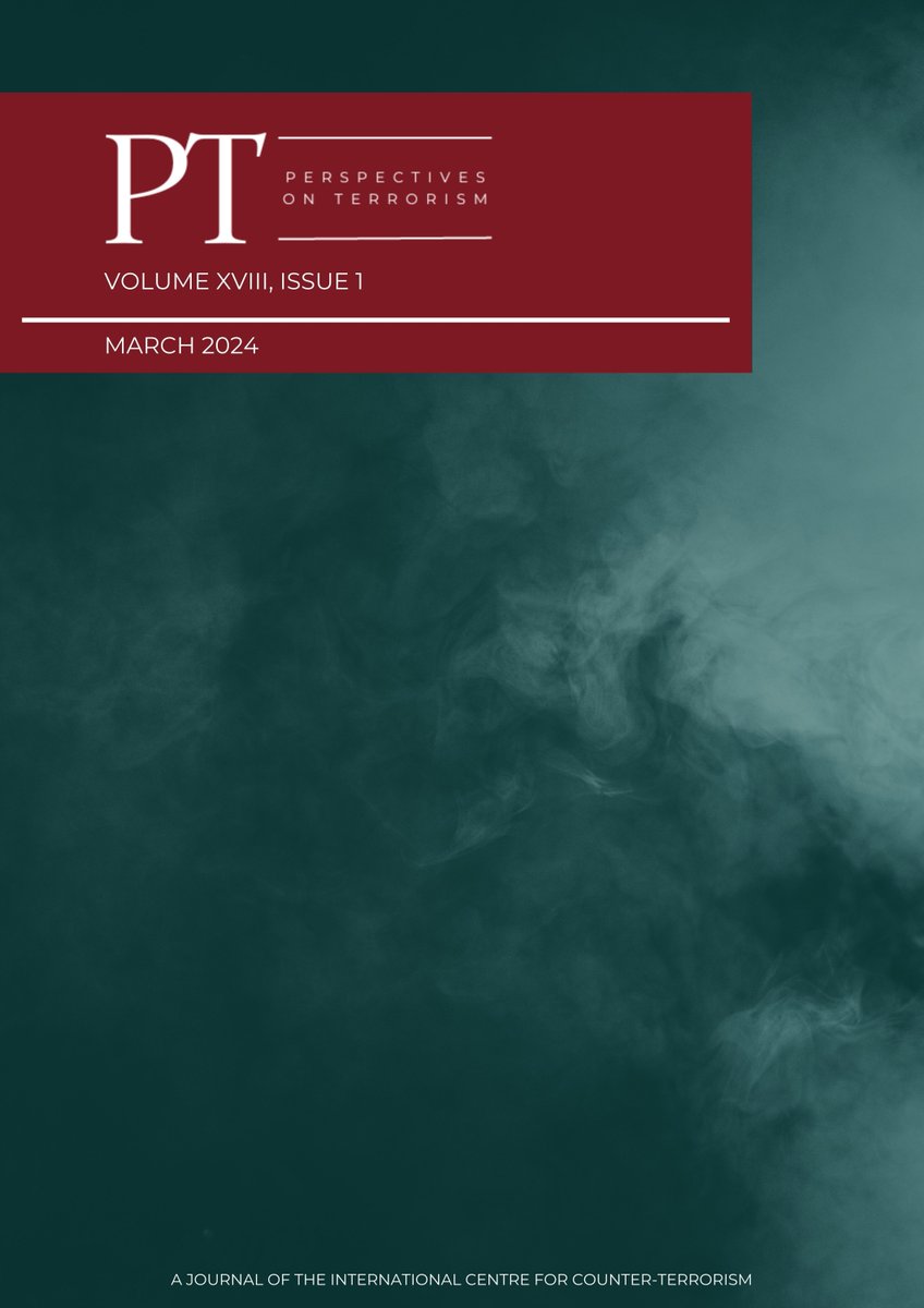 📢 Volume XVIII, Issue 1 of Perspectives on Terrorism is out! Dive into articles on insurrectionary anarchism and anti-government extremism, civil wars and terrorism, and feminism &amp; incel radicalisation, among more!

➡️buff.ly/3VBkGlw