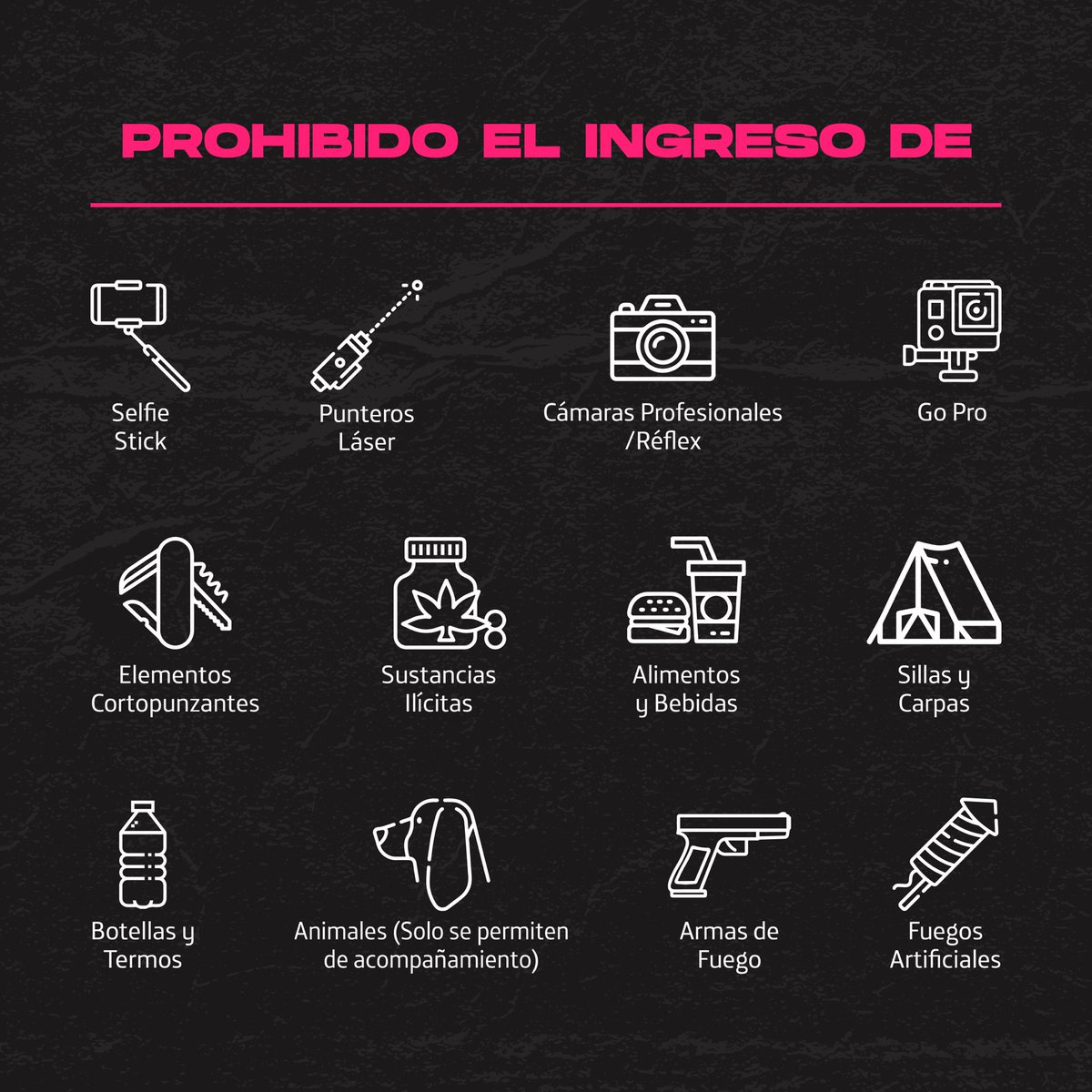 ❤️‍🔥🌹🔊 Hoy Pablo Chill-E en #MovistarArena #Chile🇨🇱“Los Gansters También Lloran”. 🚨¡Atención! Hay #FASTPASS desde las 16:30 horas. 📣 Ingreso general de peatones desde las 18:00hrs por Parque O’Higgins o Tupper, el ingreso al estacionamiento es solo con ticket previo 🚙🅿️