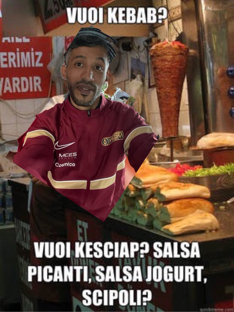 demartinoastuni's tweet photo. @ErrEtoo @Carmine_Vpg @pctransfermarkt Come dice @XxSIRSTEVENxX torna a fare kebab @ErrEtoo https://t.co/INVfABIgqK