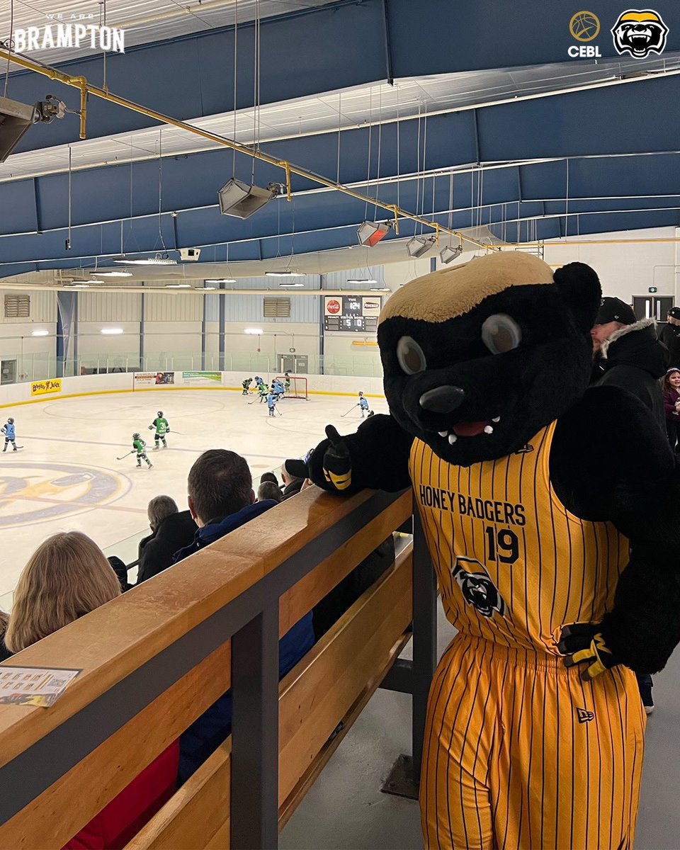HoneyBadgersCAN's tweet photo. Community love π
#WeAreBrampton #CEBLCommunity https://t.co/NIlln3hY50