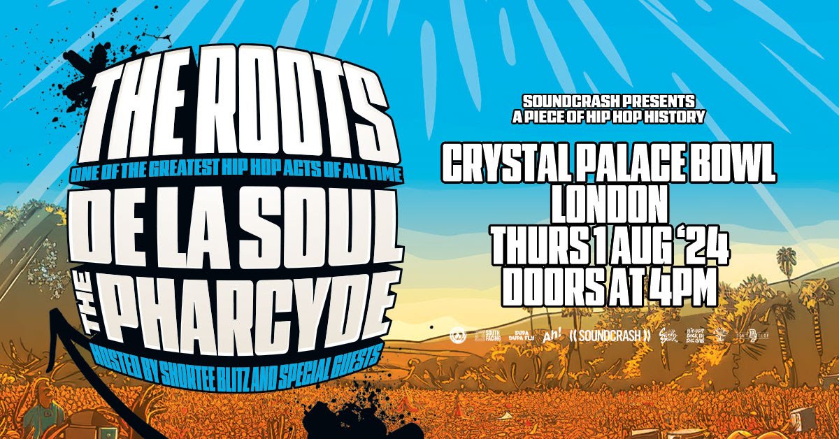 The Roots De La Soul The Pharcyde On one bill? In London? SIGN US UP. clashmusic.com/live/the-roots…