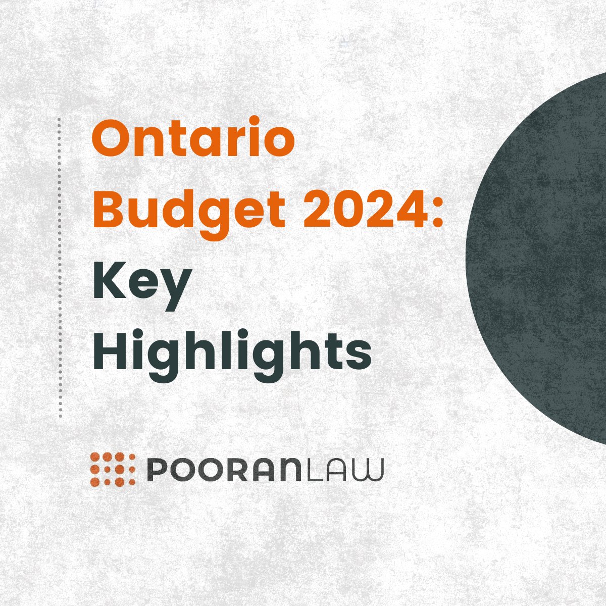 In our latest Insights article, we summarize key highlights from the 2024 Ontario Budget that impact people with disabilities, their families, and community-based organizations. 

Read more: pooranlaw.com/ontario-budget…