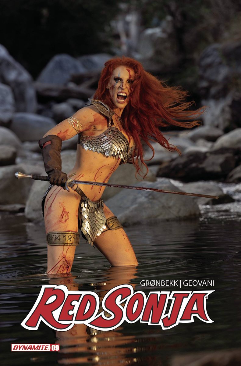Red Sonja #9 is OUT TODAY! Make sure to get your copy before they're gone! 🤗 @DynamiteComics #dynamitecomics #redsonja dynamite.com/htmlfiles/view…