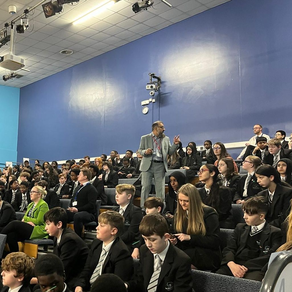 Today our KS3 students have been invited to take part in radicalisation &amp; counter-extremism training with co-founder <a href="/IChishti/">Irfan Chishti MBE</a>

<a href="/MenYouEducation/">ME & YOU EDUCATION</a> provide insightful and engaging workshops to help students understand the importance of identity and belonging.

#Identity #Belonging