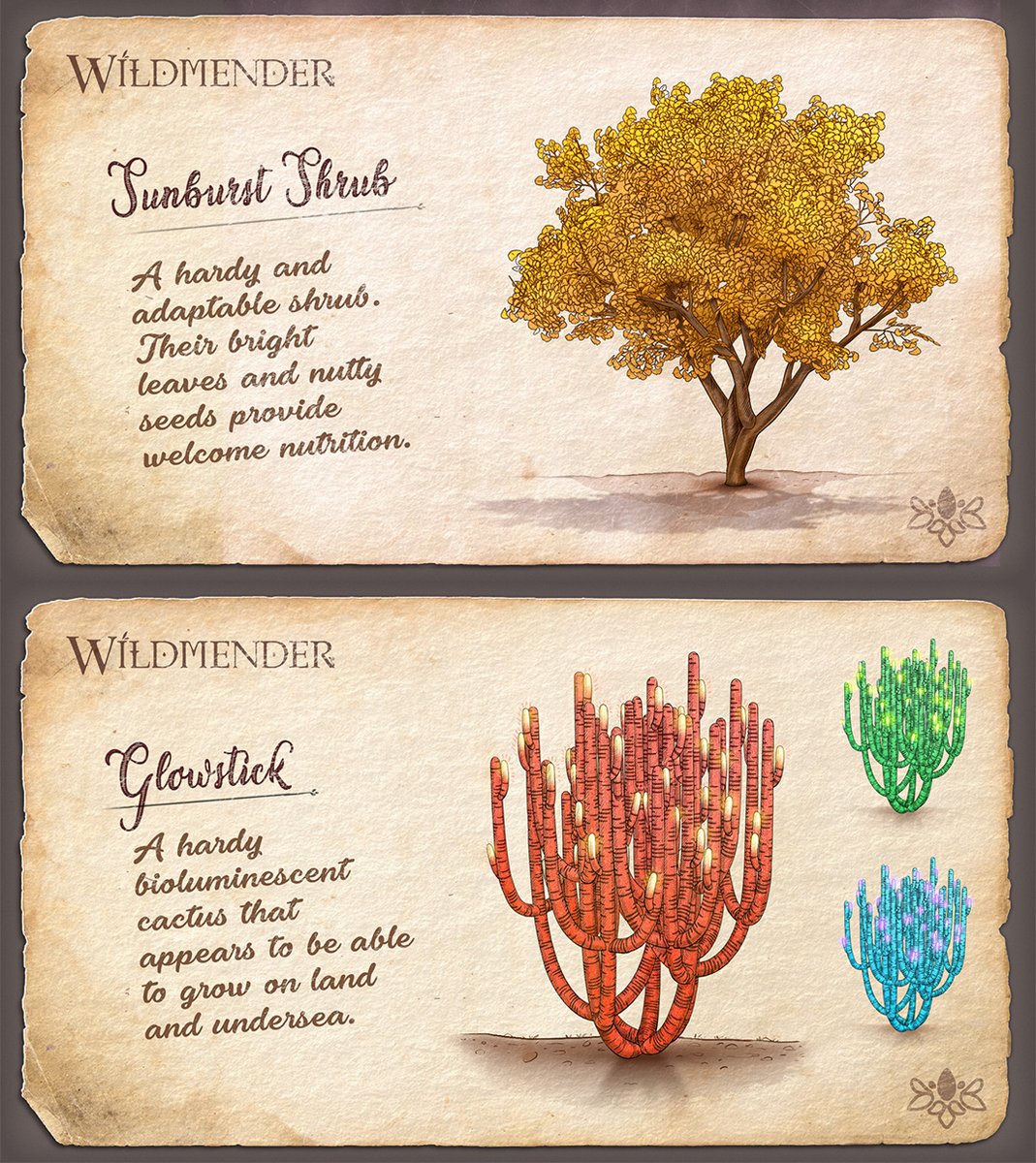 We're 6 pages into our 'Wildmender Botanical Guide'!

🌹 The world is full of various plants and flowers, with a variety of each just waiting to be cultivated! 🌱 

Buy Here: bit.ly/3TRurKP

#Wildmender🌿
#Gardening #IndieGame #Nature #CozyGame #SurvivalGame #IndieGame