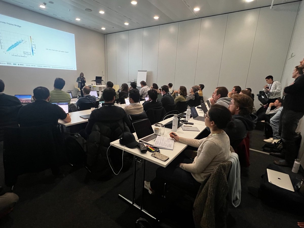 Last Sunday's 'Generative AI for Forward and Inverse Design in Architecture and Engineering' workshop at #AMLDEPFL2024 was a resounding success. Topics covered included ML, generative models, AI in architecture and engineering. Check out our toolbox aixd.ethz.ch/index.html.