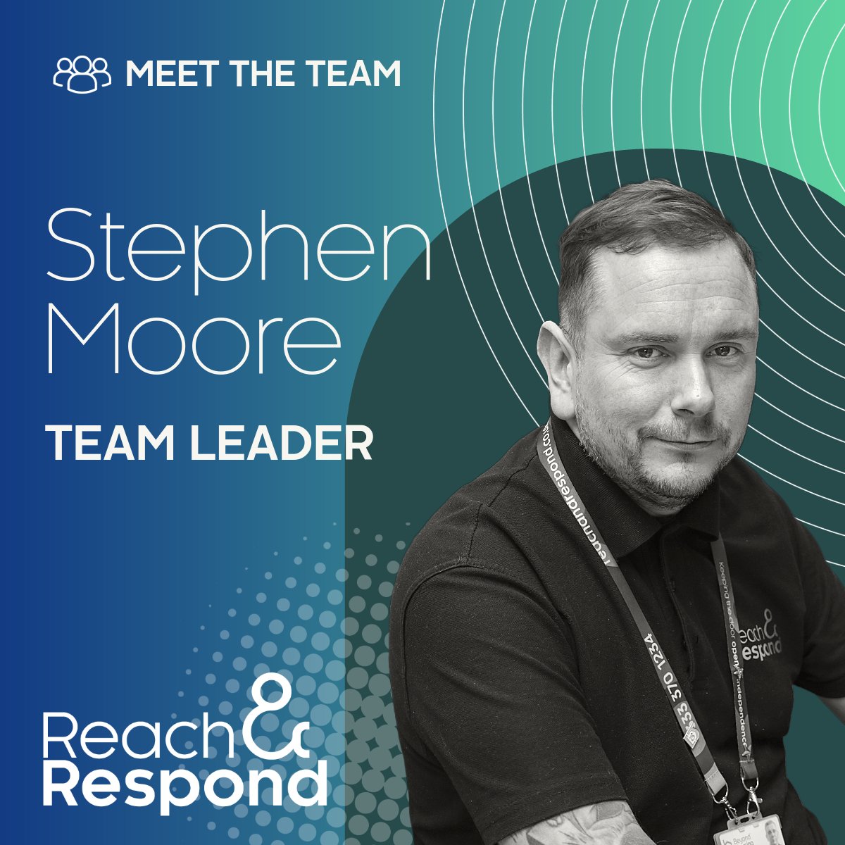 ReachAndRespond's tweet photo. Meet Stephen 👋 Stephen is one of our Team Leaders and has been with the company for 11 awesome years! 

View the image to see what he has to say.👍 

Visit our website.💙💚 https://t.co/SI1lrhO1lc https://t.co/YGqOAFYEO0