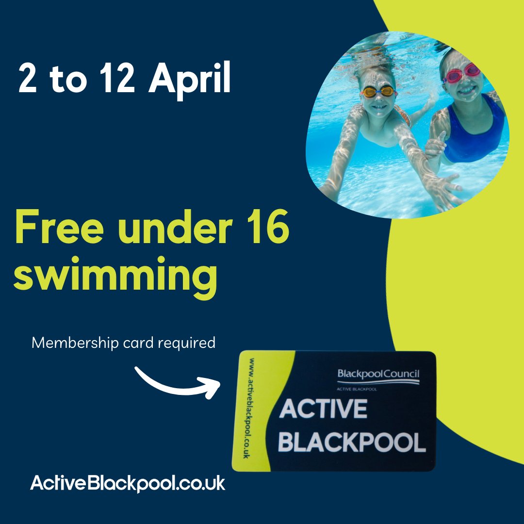 𝐅𝐫𝐞𝐞 𝐮𝐧𝐝𝐞𝐫 𝟏𝟔'𝐬 𝐬𝐰𝐢𝐦𝐦𝐢𝐧𝐠 🏊‍♀️Come along to our FREE swimming sessions for under 16's* 📍 Palatine 📅 Tues 2 to Fri 12 Feb ⏲️ 1pm to 2.30pm 📍 Moor Park 📅 Mon 2- to Fri 12 Feb, ⏲️1.30pm to 2.30pm *Ts and Cs apply