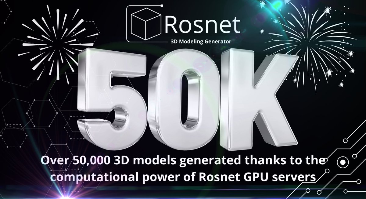 👀We are excited to announce a significant milestone for our project: Thanks to the computational power of our GPU servers,we have successfully generated over 50,000 3D models🎉