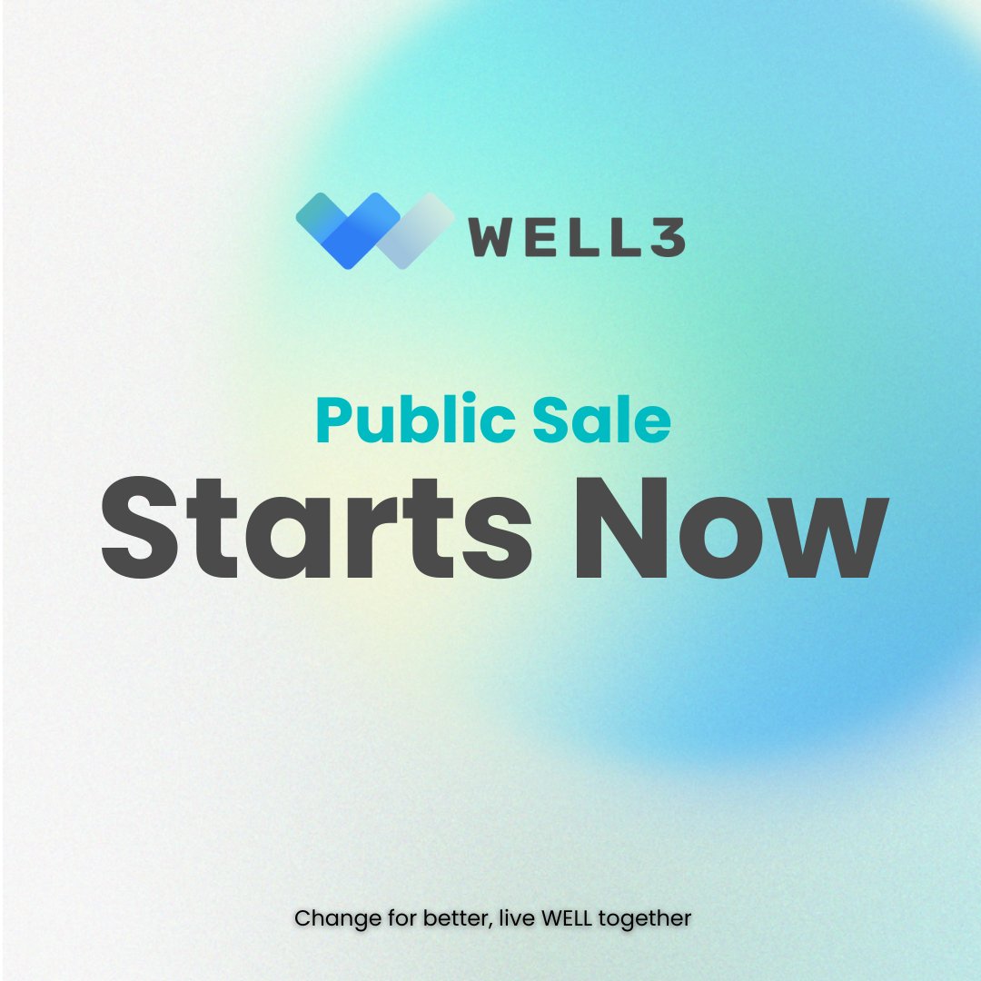 well3official's tweet photo. #WELL3 PUBLIC SALE STARTS NOW

🔹https://t.co/3bL7jdlGlp🔹