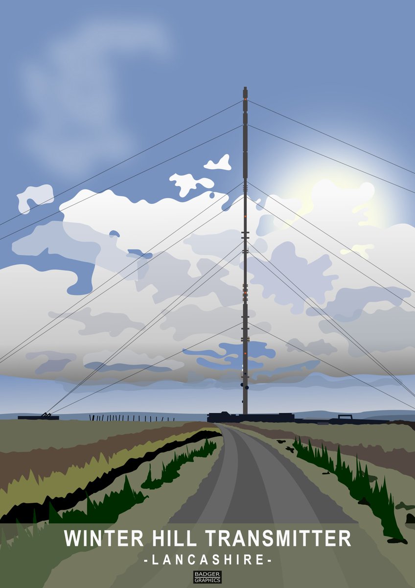 Winter Hill Transmitter

#mast #aeriel #moors #buildings #bluesky #sky #local #landmarks #visitlancashire

#graphicart #graphic #vectorartwork #vectorillustration #vectorart #inkscape #inkscapeart #badgergraphics