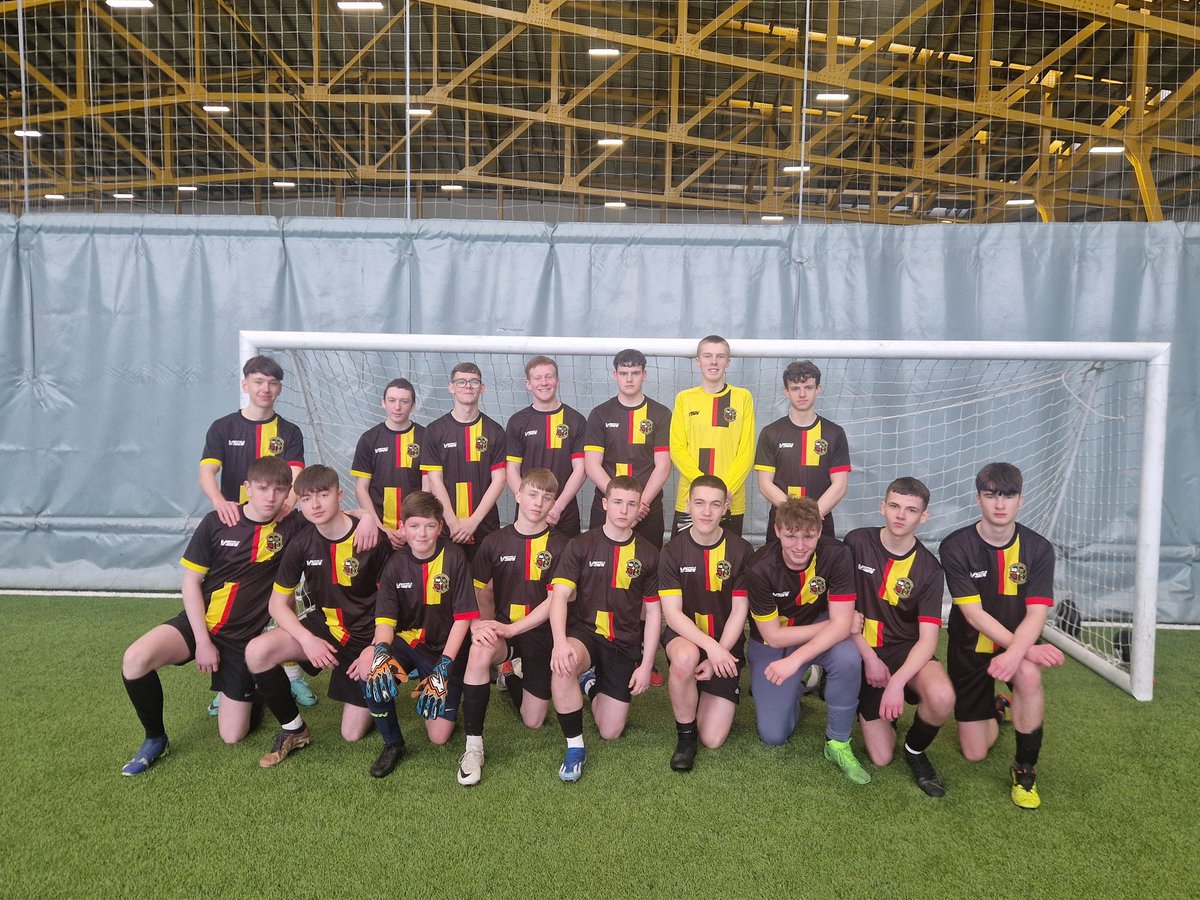 Today our S5/6 Football team took part in a charity 7aside football event to raise awareness for Suicide Prevention in North Lanarkshire. An enjoyable day for a great cause 👏