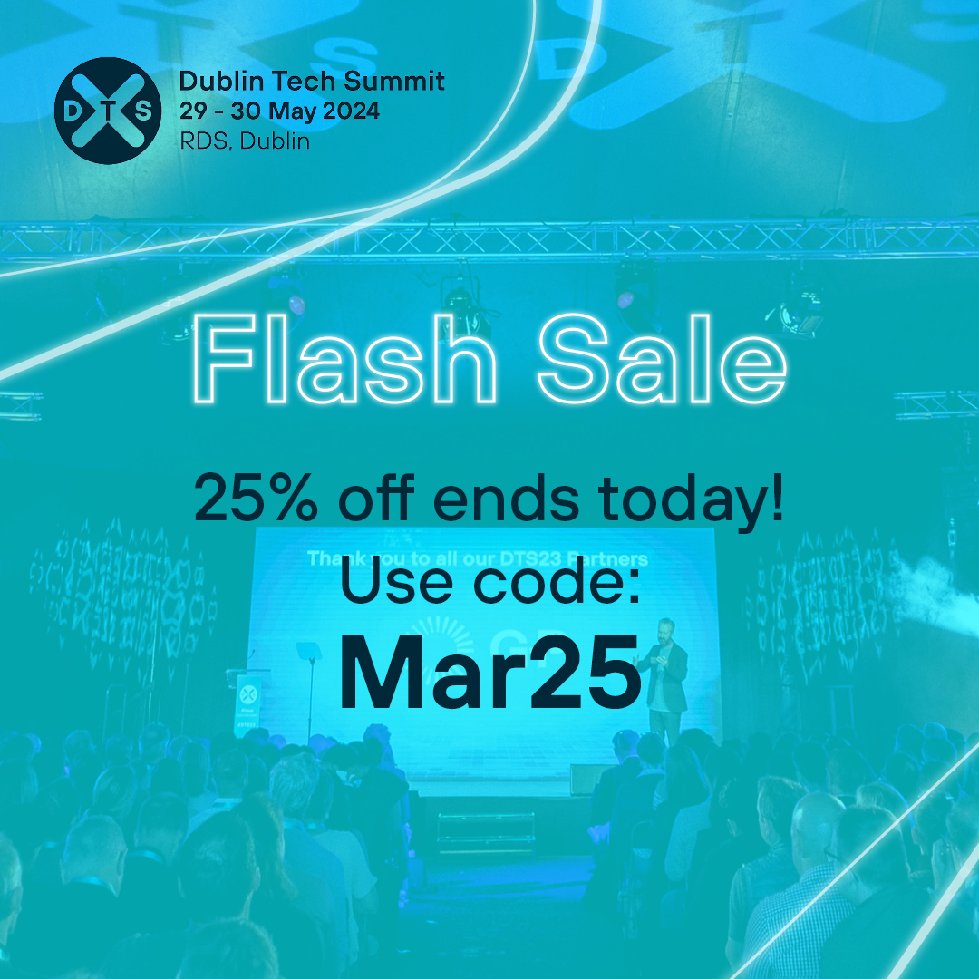 ⏰The clock is ticking⏰ Grab your tickets now with code Mar25 to get 25% off. Flash sale ends in a matter of hours. Join the fun with a discounted price! 🎟️hubs.ly/Q02qWkyJ0🎟️ #DubTechSummit #TechEvent #FlashSale #AI #Tech #Ticketsale