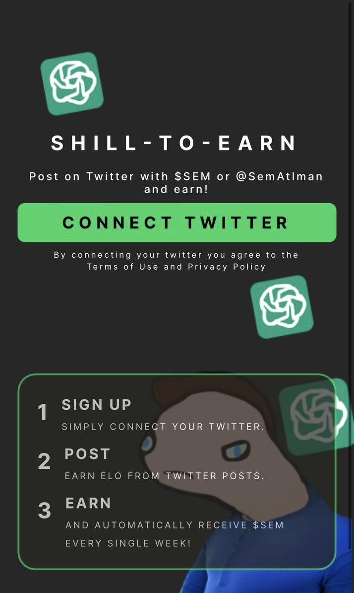 Thatotherguy92's tweet photo. @cryptoworld202 $SEM is gonna go off!

#MarketCap under a million 🧨 

25 million total supply 🚀 

Shill 2 Earn going live 💯

First #Solana project with an active token and Shill 2 Earn #Airdrop 🚀

@SemAtlman #memecoin #Bitcoin  #SOL #ai https://t.co/9mOZ3Didf7
