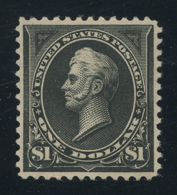 #philately #stamps Stamp of the day. USA 276 - 1 Dollar Perry - Type I watermarked Bureau issue of 1895.