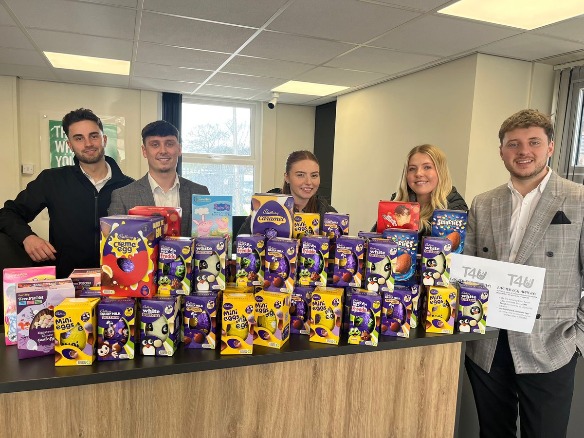 u32ffg's tweet photo. Our U32 Easter Egg Appeal so far for our Local Charity @Teams4u who are aiming to donate 10,000 Easter Eggs to the children in Ukraine 🇺🇦

We are on 120 eggs so far, hopefully more to be donated before we drop them off tomorrow to the Warehouse 🐣🪺🚚 https://t.co/Fb8I1Wn2jK
