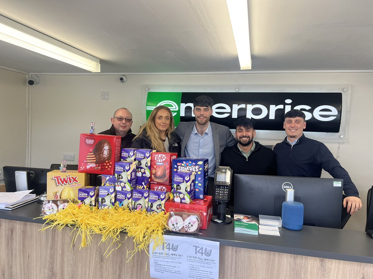 u32ffg's tweet photo. Our U32 Easter Egg Appeal so far for our Local Charity @Teams4u who are aiming to donate 10,000 Easter Eggs to the children in Ukraine 🇺🇦

We are on 120 eggs so far, hopefully more to be donated before we drop them off tomorrow to the Warehouse 🐣🪺🚚 https://t.co/Fb8I1Wn2jK