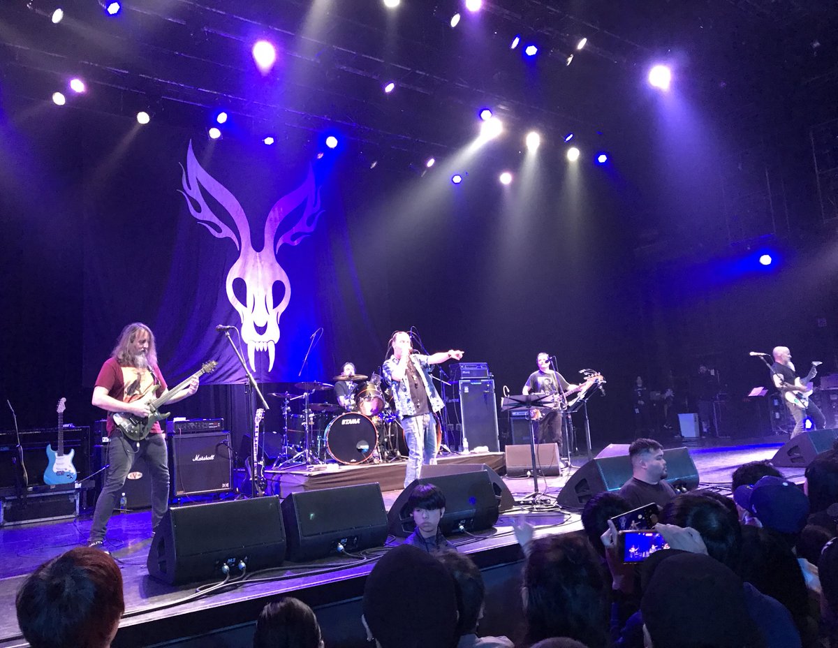 ConcertTokyo's tweet photo. Getting back into the swing of things. Mr. Bungle at Toyosu Pit, February 28th 2024.
#mrbungle 

https://t.co/rEaR8pHgDk https://t.co/NOpBN7aEUh