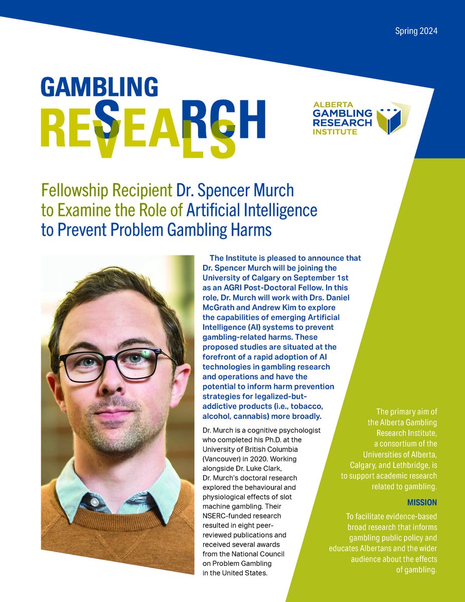 AGRIgambling's tweet photo. Spring 2024 issue of Gambling Research Reveals newsletter. https://t.co/XuuJOPpC1R https://t.co/QUJ6ncXASN