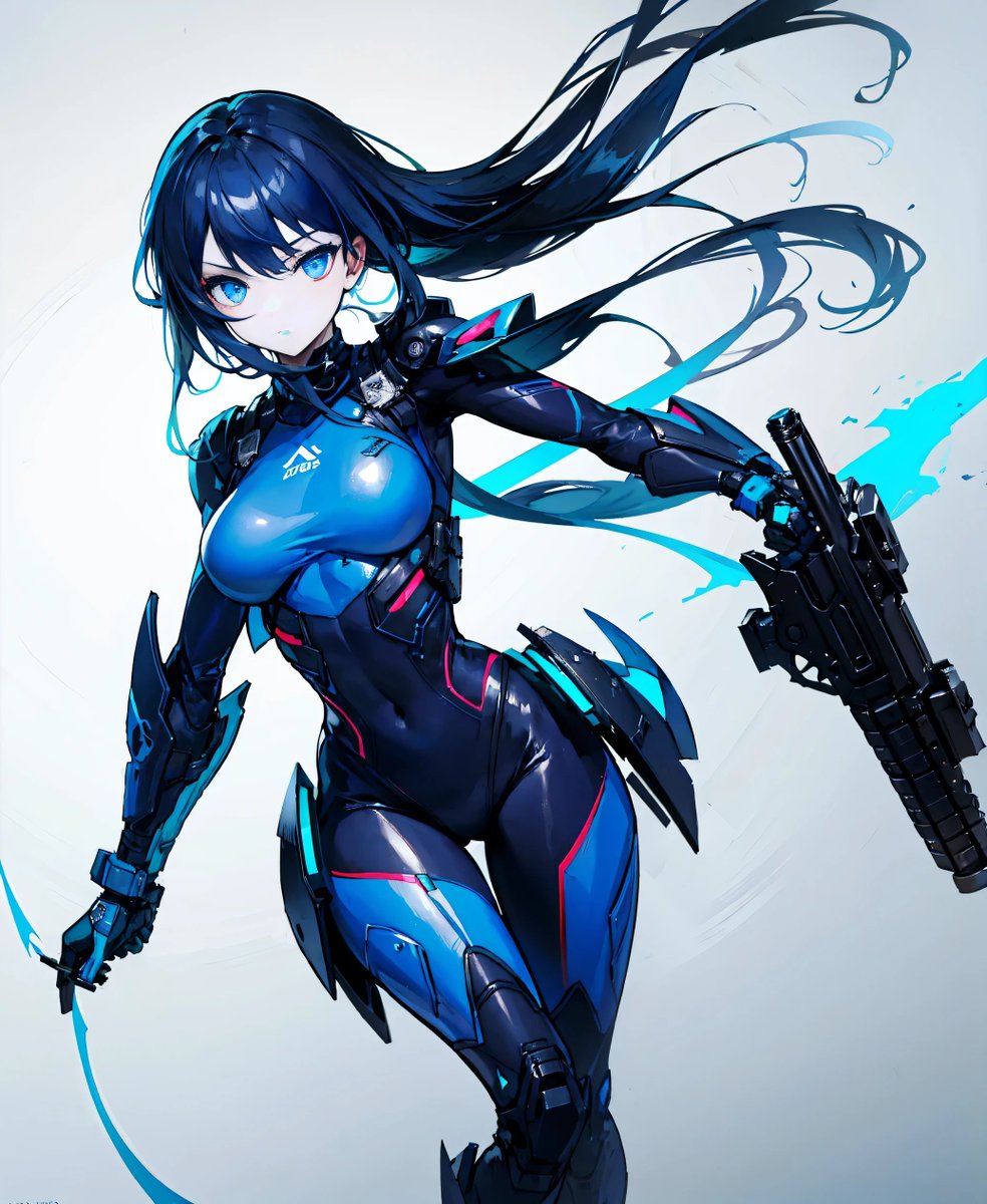 BluePilotSuit's tweet photo. A girl who wears a cyber suit and fights.
#BlueCyberSuit
#BlueCyber
#aiart #aiartwork #CyberSuit #AI #AIイラスト #AIillustration
#BlueCyberSuit20230329 https://t.co/4dSpzY8tlw