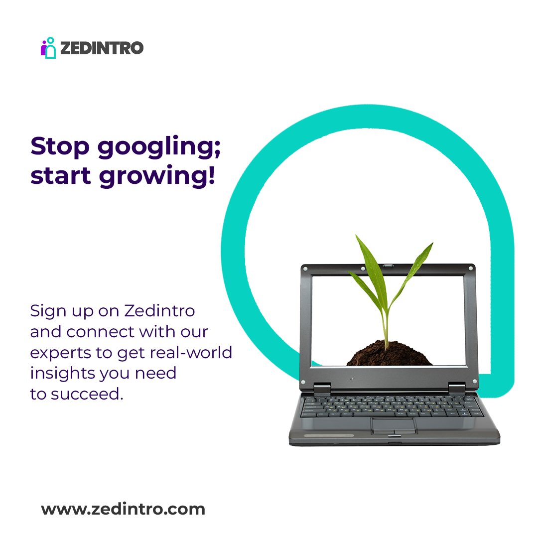 zedintro's tweet image. Elevate your professional development with Zedintro.

Access our pool of network industry experts and get personalised career coaching and guidance.

Visit zedintro.com to get started.

#zedintro #careergrowth #careerdevelopment #careerchange #careercoach