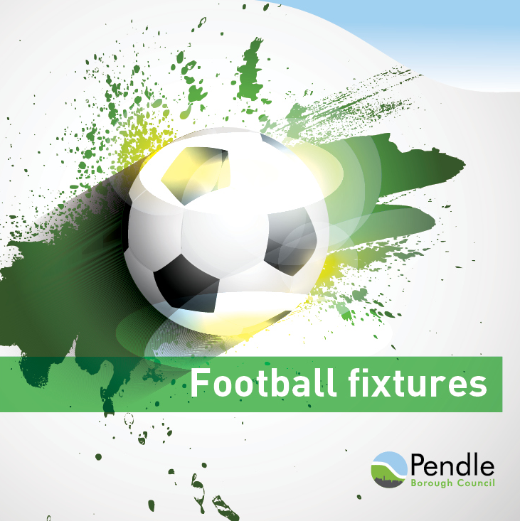 Football fixtures on Pendle pitches this weekend are as follows: On- Victory Park Trawden Rec Bullholme pendle.gov.uk/sportsfixtures