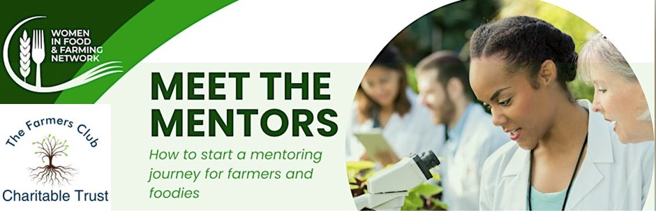 Have you got your ticket yet? We will hear from two of our favourite #agriculture and #food #mentoring programmes, Cultivate Success and Food and Flourish. They will speak about how🌟you might start your journey 🌟supercharge your mentoring program and 🌟what to expect from one.
