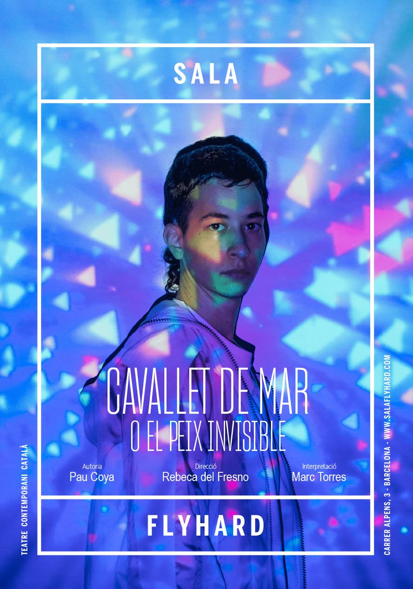 🚘EN GIRA: Cavallet de mar Una obra de @pau_coya i dir. de Rebeca Del Fresno. Amb Marc Torres 🏆 Premis de la Crítica @Recomana_ : millor espectacle @somnovaveu i Pau Coya, autoria revelació. 📌 4/05, @Limbic_Festival / entrada lliure / Teatre Sagarra de Sta Coloma de Gramenet