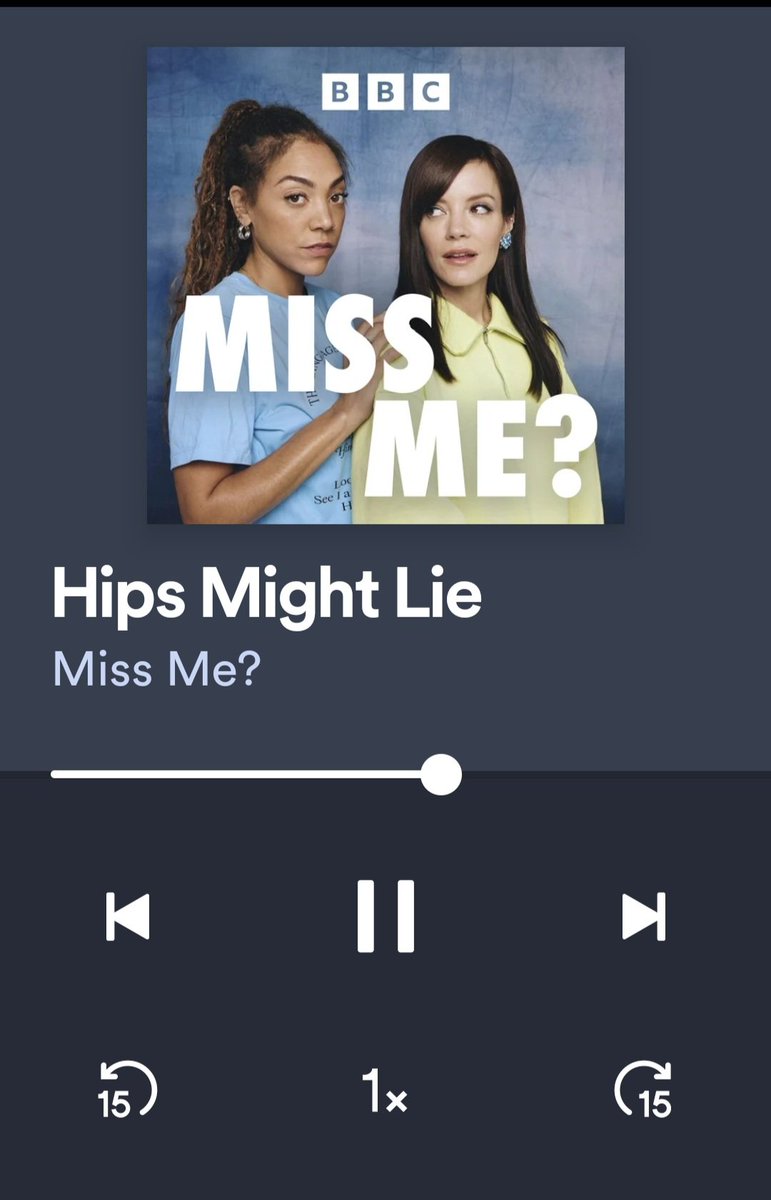 Found my new drivetime podcast then! A few minutes in, and I was weak with laughter #HipReplacement Also, can't put my finger on it but its bringing the nostalgia too, I feel 18 again. @miquitaoliver @lilyallen