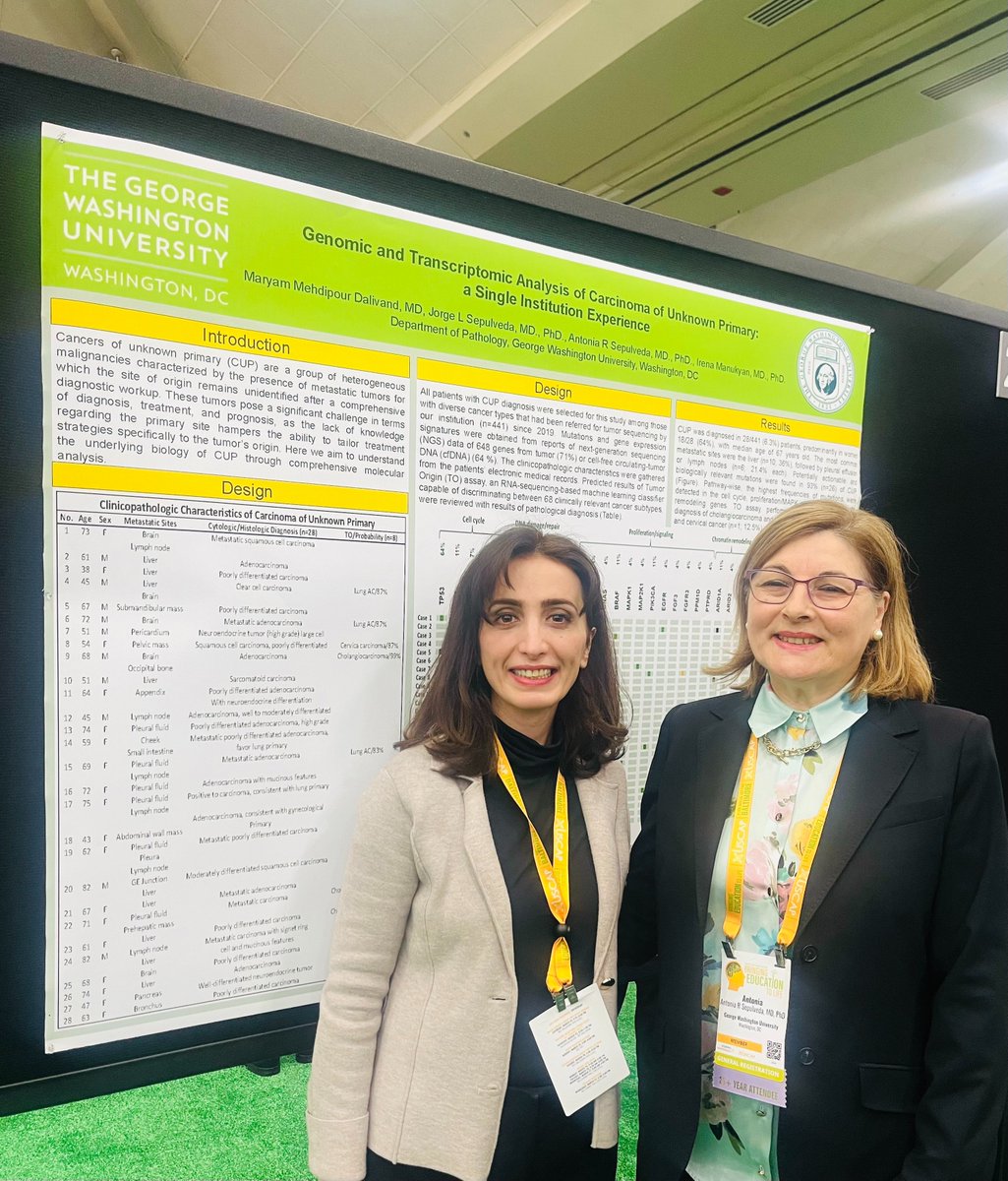 GWPathology (@gwpathology) on Twitter photo Congratulations to Dr. Maryam Mehdipour Dalivand, PGY-2, presenting her poster at USCAP next to a proud Chair of the Dept. of Pathology, Dr. Antonia Sepulveda. 2024#USCAP2024 <a href="/GWPathology/">GWPathology</a> <a href="/GWSMHS/">GW SMHS</a> <a href="/MaryamMpd/">Maryam Mehdipour</a> <a href="/ToniSepulvedaMD/">Antonia Sepulveda MD PhD</a> Congratulations to Dr. Maryam Mehdipour Dalivand, PGY-2, presenting her poster at USCAP next to a proud Chair of the Dept. of Pathology, Dr. Antonia Sepulveda. 2024#USCAP2024 <a href="/GWPathology/">GWPathology</a> <a href="/GWSMHS/">GW SMHS</a> <a href="/MaryamMpd/">Maryam Mehdipour</a> <a href="/ToniSepulvedaMD/">Antonia Sepulveda MD PhD</a>