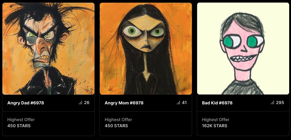 microtradewiz's tweet photo. My #BadKids parents just dropped into my wallet this morning courtesy of @AngryParentsNFT. The artwork is amazing and I'm loving them. If you have @badkidsart you definitely want these. From the sound of it, they are hand drawn and currently being rolled out to BK holders. https://t.co/iA95ZDCGAg