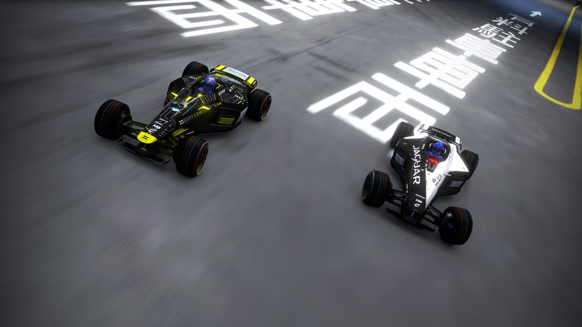 You can now use @ERTFormulaETeam and @JaguarRacing Formula E skins in Trackmania! 🏎️