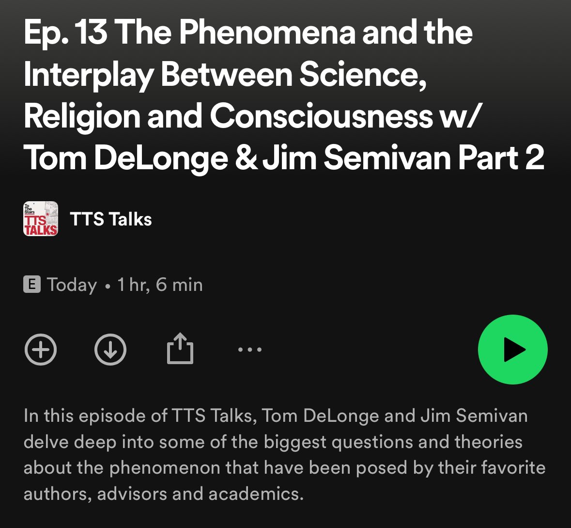 TheZignal's tweet photo. Nice surprise today. Available wherever you get your podcasts! @ToTheStarsMedia @tomdelonge #TTStalks
Spotify link: https://t.co/vFkS31qFsk https://t.co/Sh5fEpKOnu