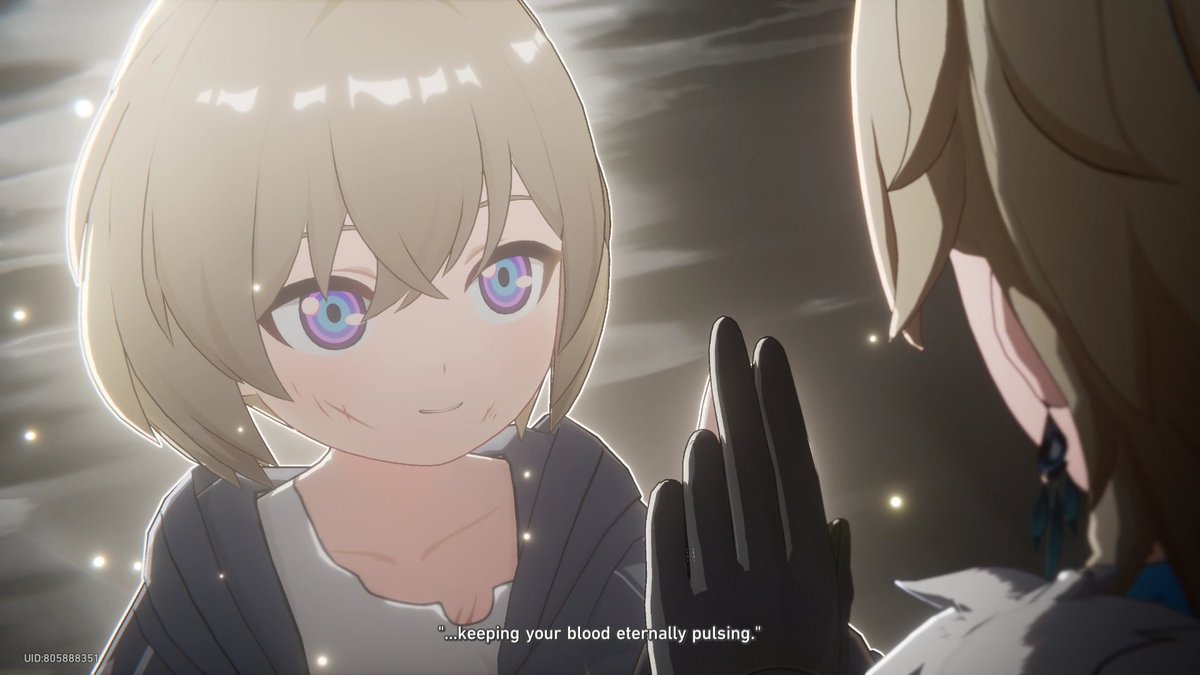 sashcascade's tweet image. what a beautiful quest, this cemented aventurine's place as my favorite star rail character